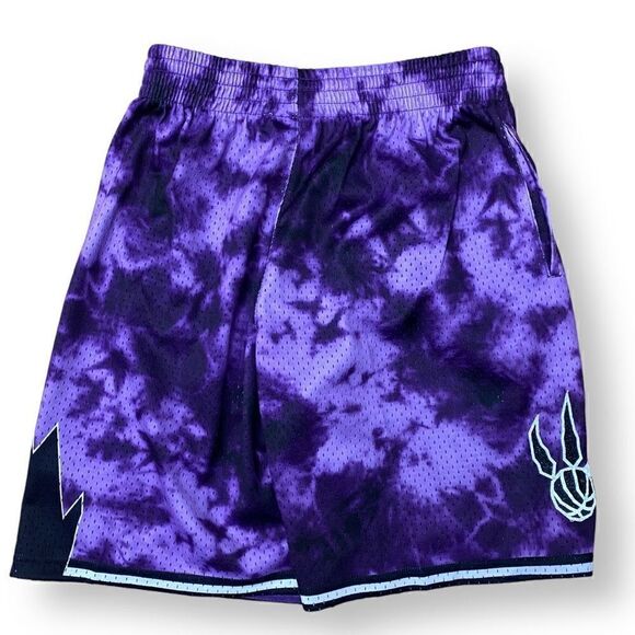 Toronto Raptors ‘98-‘99 Mens Mitchell & Ness Galaxy Swingman Shorts size Medium - Picture 6 of 9